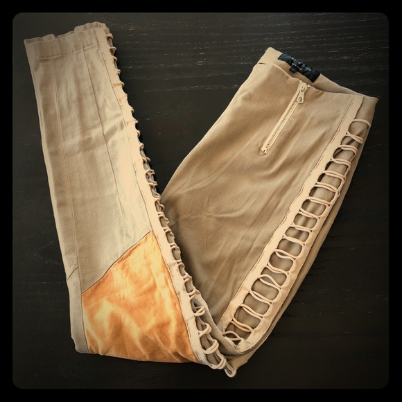 rag & bone Pants - Rag n Bone Riding Pants with Leather Knees